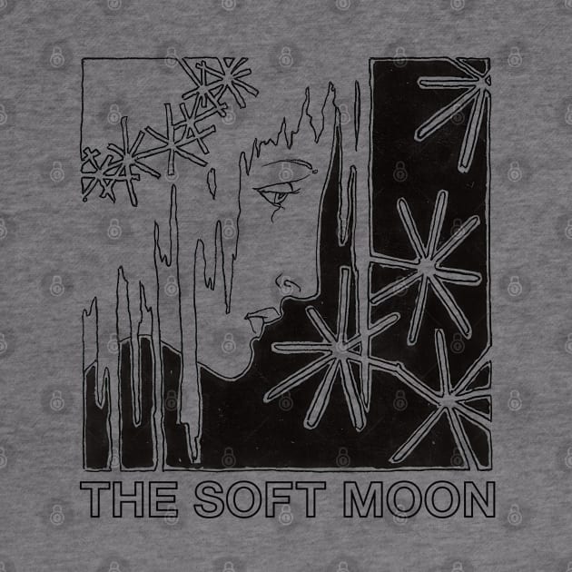 The Soft Moon ::::: Retro Style Fan Design by unknown_pleasures